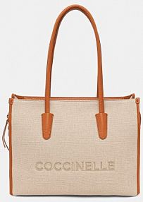 Torebka shopperka Coccinelle  beżowa E1.UAL.11.02.