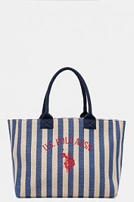 Torebka shopperka U.S. Polo Assn.  niebieska BEU2P9180WCO
