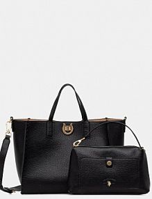 Torebka U.S. Polo Assn.  czarna BIU0M8869WVP
