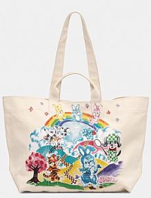 Torba weekendowa Kenzo  beżowa FG58SA911F35