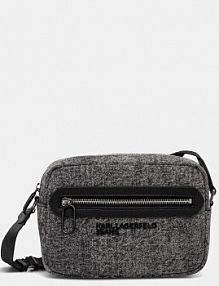 Saszetka na ramię Karl Lagerfeld Jeans  szara damska B1M30250