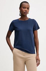 T-shirt Weekend Max Mara  granatowy damski 2615971012600