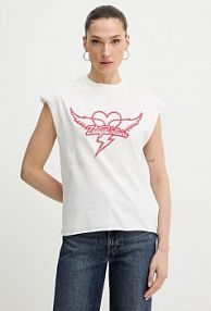 Top Zadig&Voltaire  biały damski JWTT01280