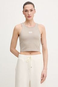 Top EA7 Emporio Armani  beżowy damski AF14752.7W001