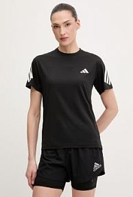 T-shirt adidas performance  czarny damski JZ5114