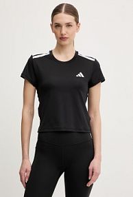T-shirt adidas performance  czarny damski KC7639