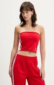 Top adidas Originals  czerwony damski KD6236