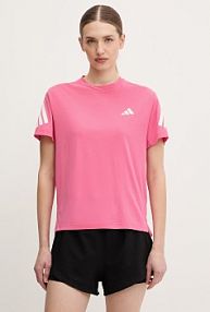 T-shirt adidas performance  różowy damski KS5049