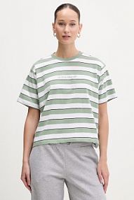 T-shirt Guess Jeans  zielony damski W6RI19.K8HM0
