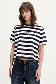 T-shirt Guess Jeans  granatowy damski W6RI19.K8HM0
