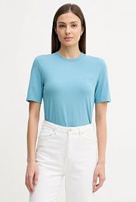T-shirt United Colors of Benetton  niebieski damski 3ECMD10C6