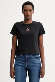 T-shirt Levi's  czarny damski A2086.0443
