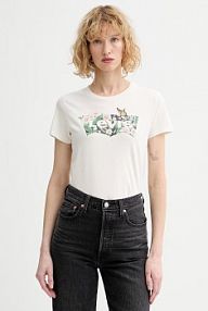 T-shirt Levi's  beżowy damski 17369.3385