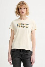T-shirt Levi's  beżowy damski 17369.3398