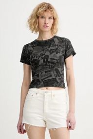 T-shirt Levi's  szary damski A8798.0106