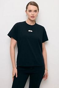 T-shirt BIZUU TISHALLE.czarny czarny
