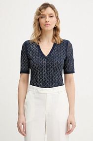 T-shirt Marciano by Guess  granatowy damski 5RGP22.6311A