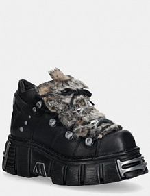 Sneakersy New Rock  czarne damskie M.106NPELO.C1