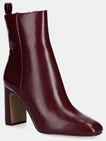 Botki na obcasie Steve Madden  bordowy 11002626.DYQ