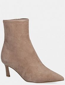 Botki na obcasie Steve Madden  beżowe 11003282.02C