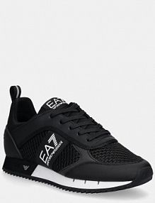 Sneakersy EA7 Emporio Armani  czarne damskie AF18610.7X000