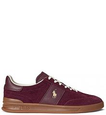Sneakersy Polo Ralph Lauren  bordowy damskie 809973707003.
