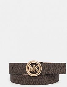 Pasek MICHAEL Michael Kors  brązowy damski 29MKWB536121