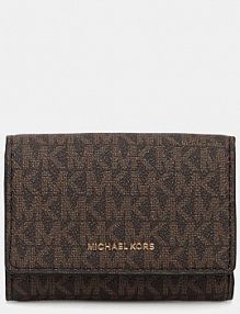 Portfel MICHAEL Michael Kors  brązowy damski 32S5GYTP1B