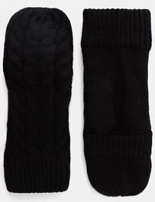 Rękawiczki DKNY  czarne damskie D5KG1630