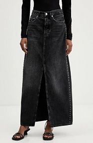 Spódnica jeansowa Tommy Jeans  czarna DW0DW21576