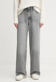 Jeansy Calvin Klein Jeans  szare damskie LV047C722G