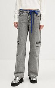 Jeansy HUGO Blue  szare damskie 50546307