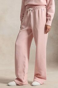 Spodnie dresowe Polo Ralph Lauren  różowe damskie 211977959