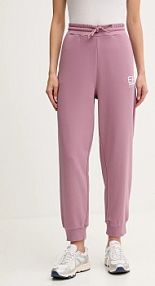 Spodnie dresowe EA7 Emporio Armani  różowe damskie AF12473.7W000