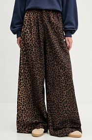 Spodnie dresowe adidas Originals  brązowe damskie JW7302