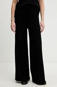 Spodnie dresowe United Colors of Benetton  czarne damskie 17Q3DF013