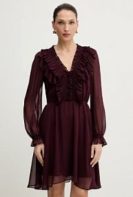 Sukienka Morgan  bordowy RCATHY