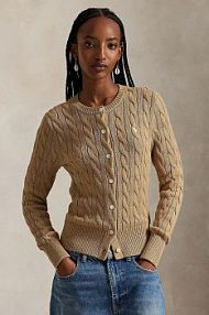 Kardigan Polo Ralph Lauren  brązowy 211971868