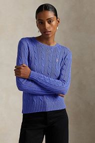 Sweter Polo Ralph Lauren  niebieski damski 211971869