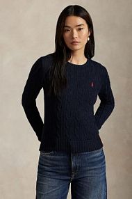 Sweter Polo Ralph Lauren  granatowy damski 211971869