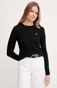 Sweter Polo Ralph Lauren  czarny damski 211971869