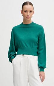 Sweter United Colors of Benetton  turkusowy damski 1Y6SD2041