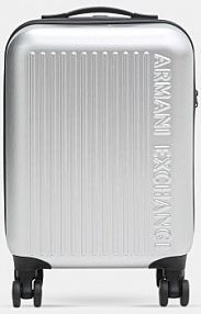 Walizka Armani Exchange  srebrna XW002233.AF21