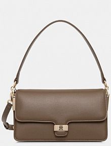 Torebka Tommy Hilfiger  beżowa AW0AW18029