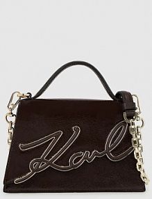 Torebka shopperka Karl Lagerfeld  bordowy A4W30033