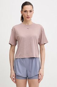 T-shirt Puma  różowy damski 527457