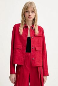 Kurtka Theory  czerwona damska P0303101