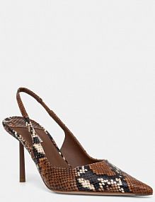 Szpilki Le Silla  brązowe 4233B080MBPPD