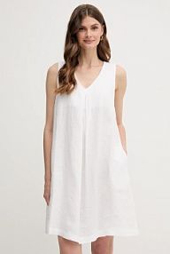 Sukienka United Colors of Benetton  biała 4AGHDV0AX