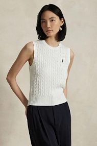 Kamizelka Polo Ralph Lauren  biała damska 211971882